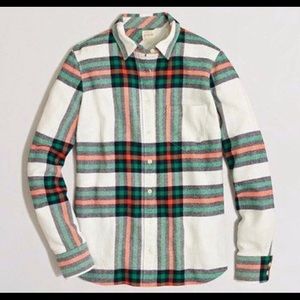 RARE J. Crew Rock Salt Plaid